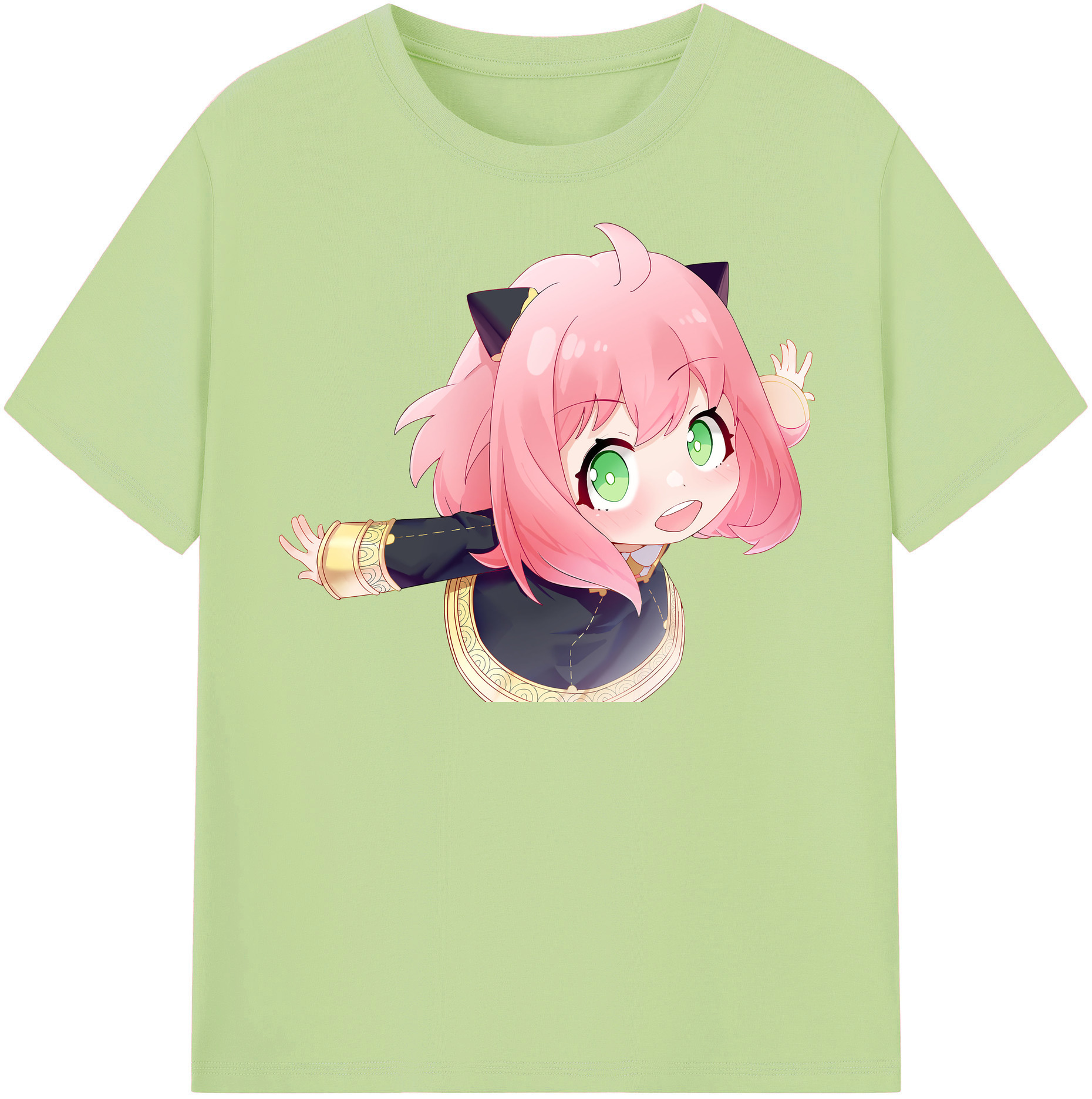 （画像用） SPY×FAMILY间谍家家酒 綿100％半袖Tシャツ（フロントプリント）